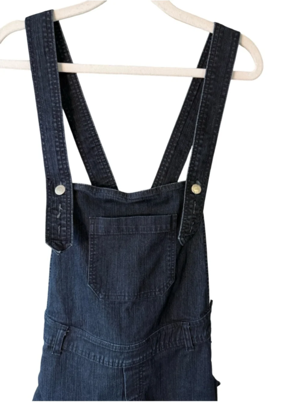 Women’s Black Denim Short Overalls - Unbranded - Picture 9 of 14
